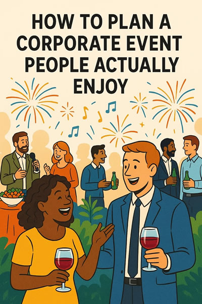 How to plan a Corporate Event